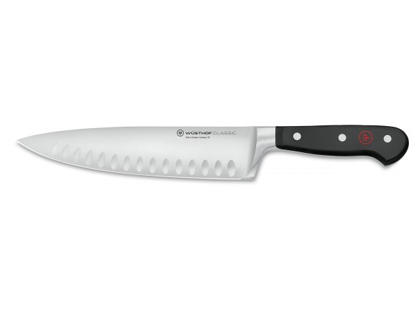 Wusthof Classic Cooks Knife with Granton Edge 20cm - 1040100220