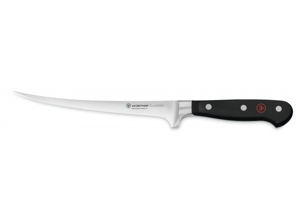 Wusthof Classic Curved Filleting Knife 18cm - 1040103818