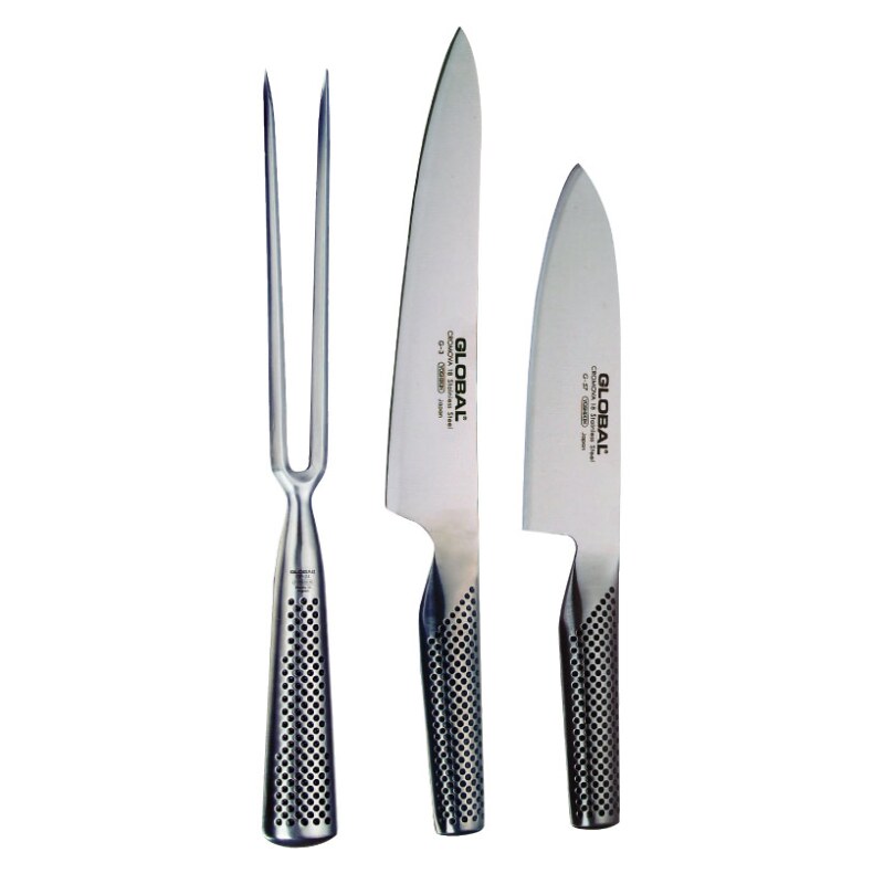 Global G32457 Knife Set - Carving and Slicing Knife Set