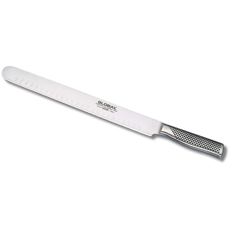 Global G60 Ham Slicing Knife with Fluted Blade 30cm