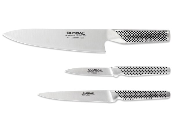 Global G21524 Knife Set - 3 pce Global Knife Set