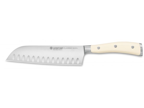 Wusthof Ikon Creme Santoku Knife 17cm - 1040431317