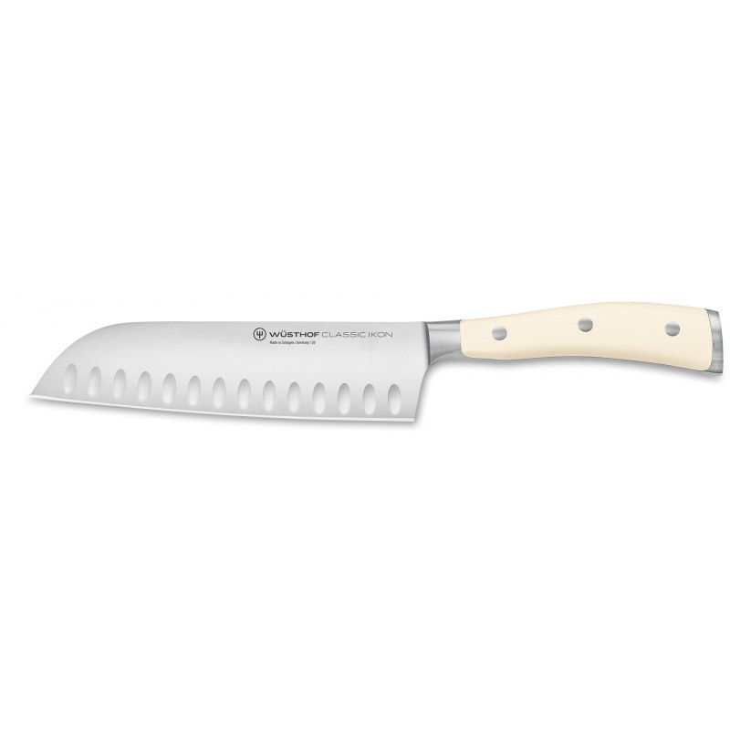 Wusthof Ikon Creme Santoku Knife 17cm - 1040431317