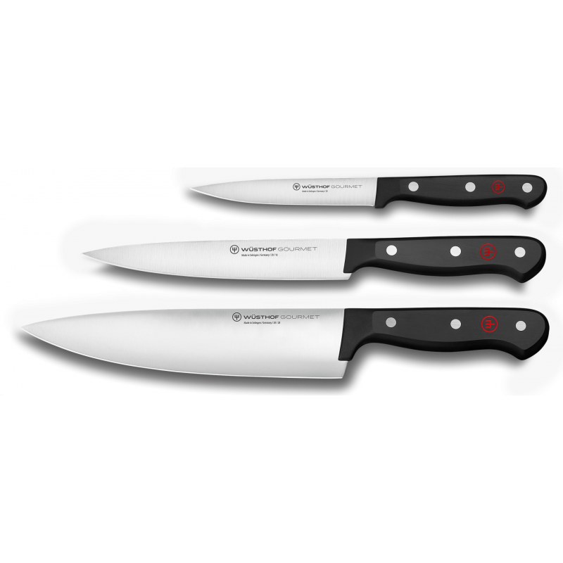 Wusthof Gourmet 3 Piece Knife Set - 1125060307
