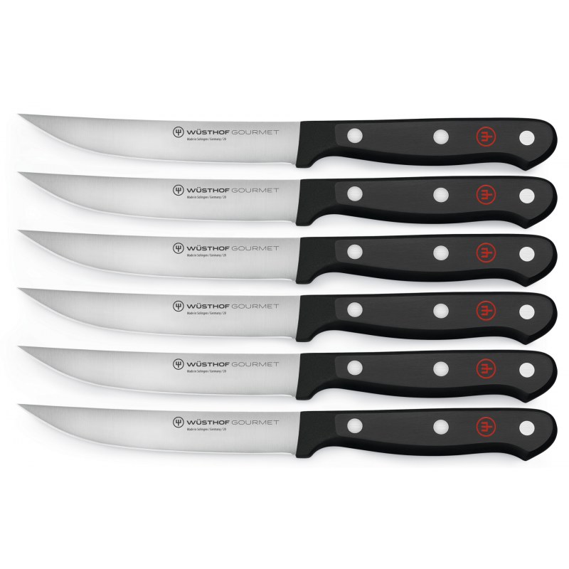 Wusthof Gourmet 6 Piece Steak Knife Set - 1125060601