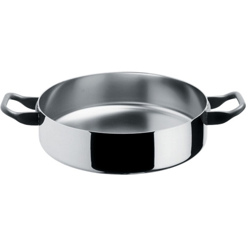 Alessi Sapper Low Casserole 24cm, Multi Ply by Richard Sapper