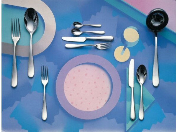 Alessi Nuovo Milano Cutlery - 24 Piece Monobloc Set for 6 Persons
