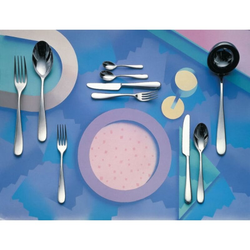 Alessi Nuovo Milano Cutlery - 24 Piece Monobloc Set for 6 Persons