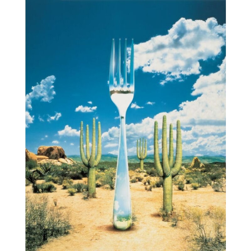 Alessi Nuovo Milano Fish Fork by Ettore Sottsass