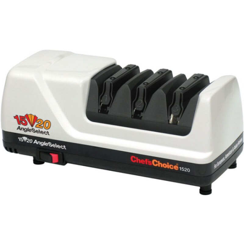 Chefs Choice Electric Knife Sharpener 1520 Angle Select 3 Stage