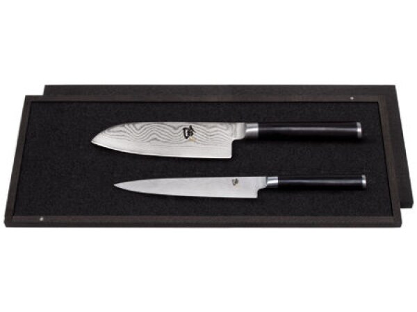 Kai Shun 2 Piece Knife Set - DMS-230 Damascus Steel