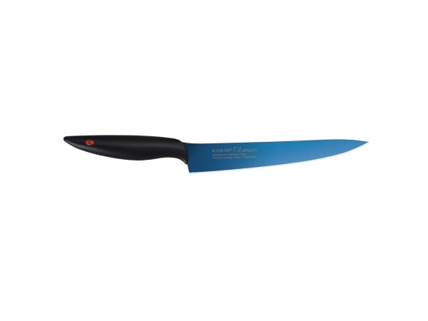 Kasumi Titanium Carving Knife - 20cm - Blue