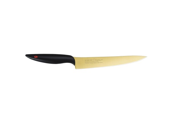 Kasumi Titanium Carving Knife - 20cm - Gold