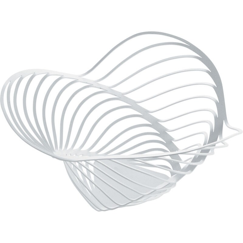 Alessi Trinity Citrus Basket 33cm White
