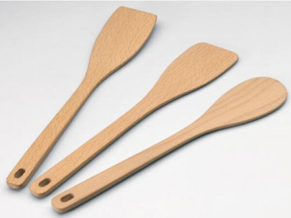 Alessi Kitchen Wooden Cutlery Set by Jasper Morrison