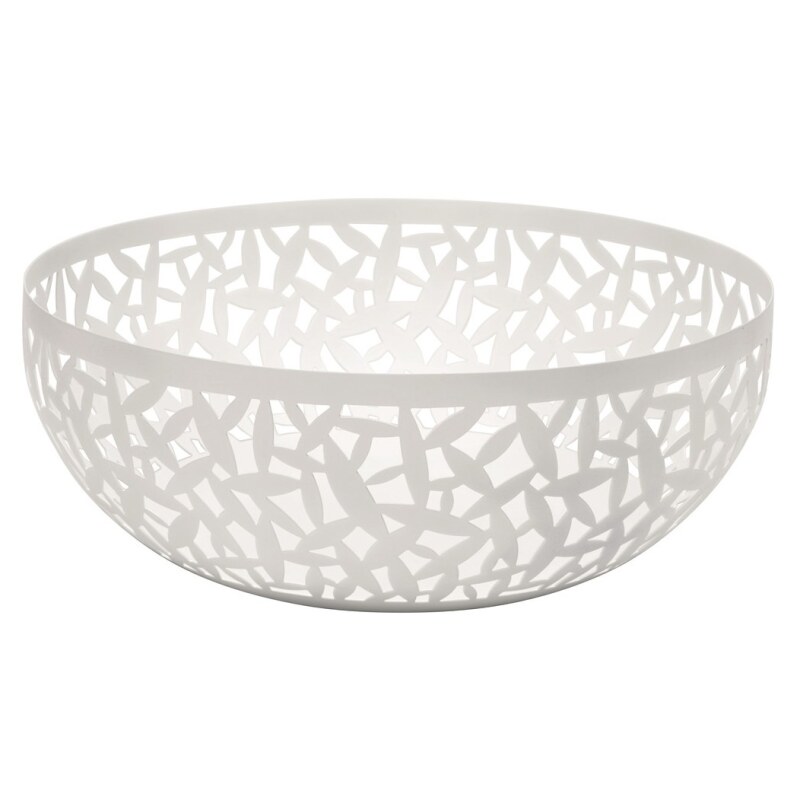 Alessi Cactus Fruit Bowl 29cm by Marta Sansoni in Super White