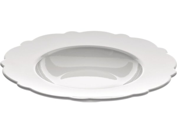 Alessi Dressed soup bowl in white porcelain set of 4