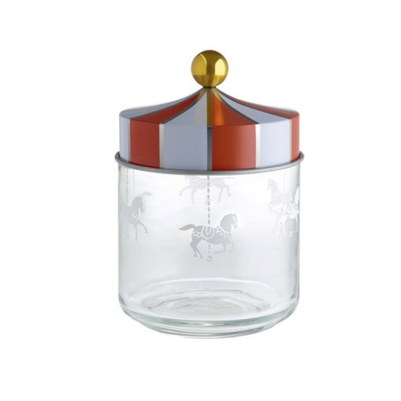 Alessi Circus Medium Storage Jar 75cl