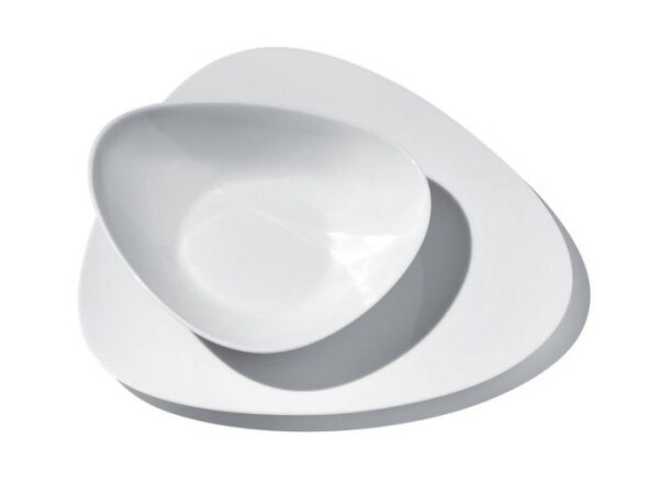 Alessi Colombina Collection Set of 6 Dinner Plates