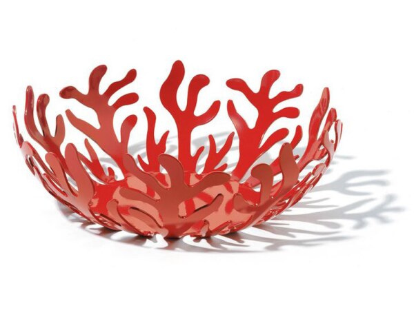 Alessi Mediterraneo Red Fruit Bowl - 29cm