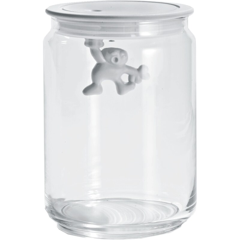 Alessi Gianni Storage Jar in White Medium AMDR05 W