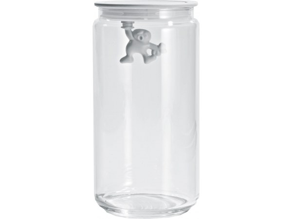 Alessi Gianni Storage Jar in White Large AMDR06 W
