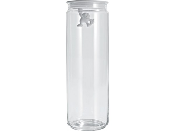 Alessi Gianni Storage Jar in White Extra Large AMDR08 W