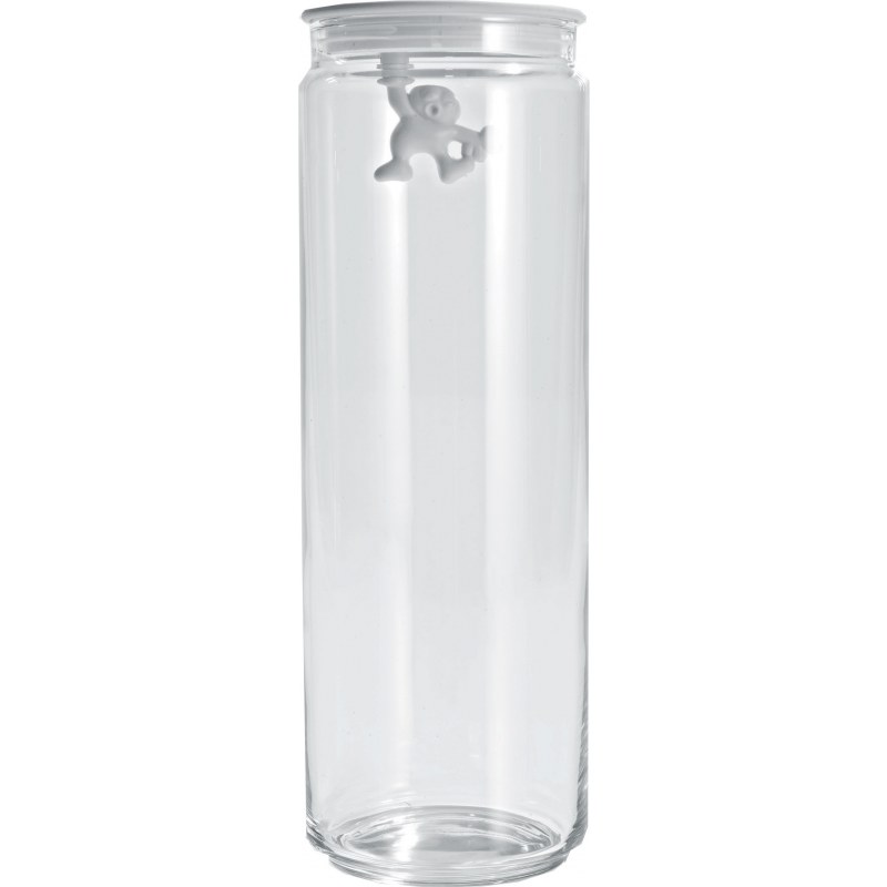 Alessi Gianni Storage Jar in White Extra Large AMDR08 W