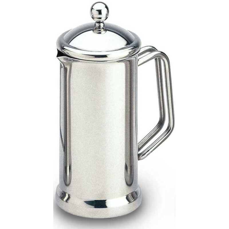Cafe Stal Classic Stainless Steel Coffee Maker 3 Cup Mirror Finish