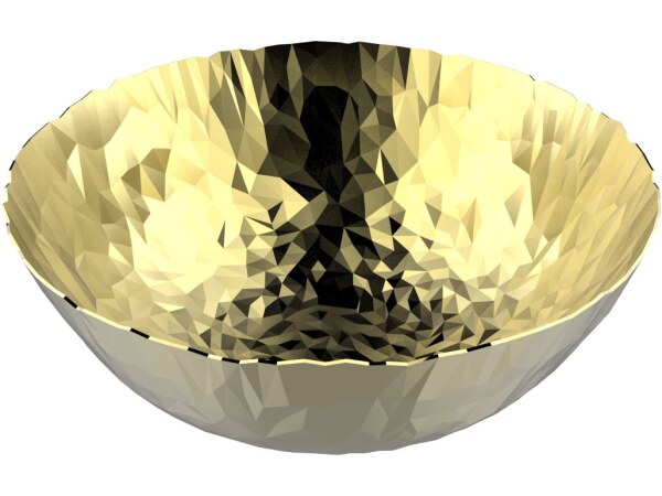 Alessi Bowl Joy n.11 in Gold Plate
