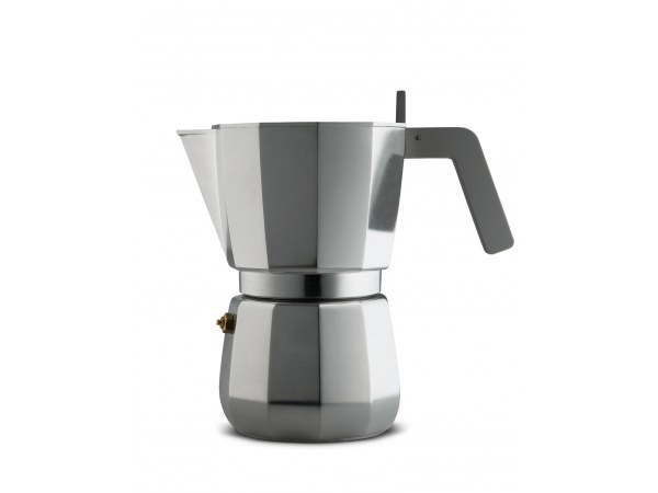 Alessi Moka Induction Espresso Maker 9 Cup by Alessandro Mendini