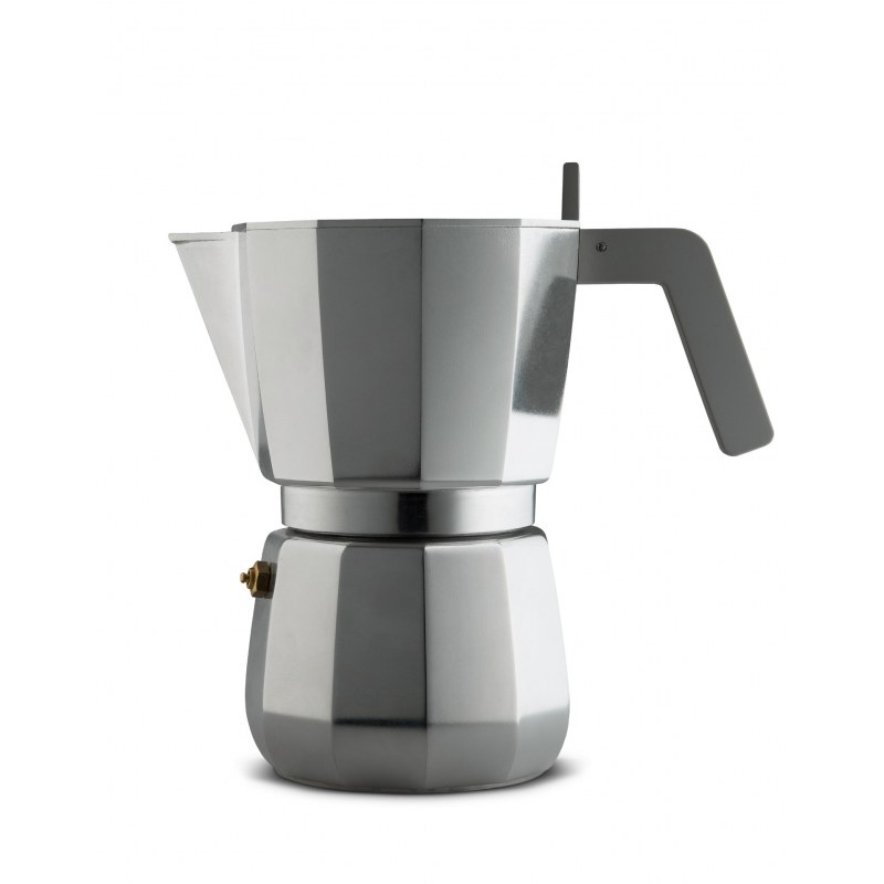 Alessi Moka Induction Espresso Maker 9 Cup by Alessandro Mendini