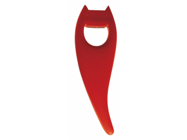 Alessi Bottle Opener - Diabolix in Red by Biagio Cisotti