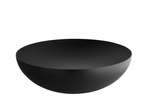 Alessi Double Fruit Bowl Black - 32cm
