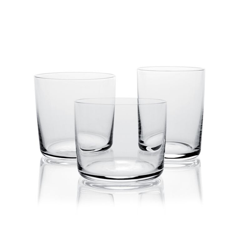 Alessi Glass Family - Set of 4 Water Glasses by Jasper Morrison