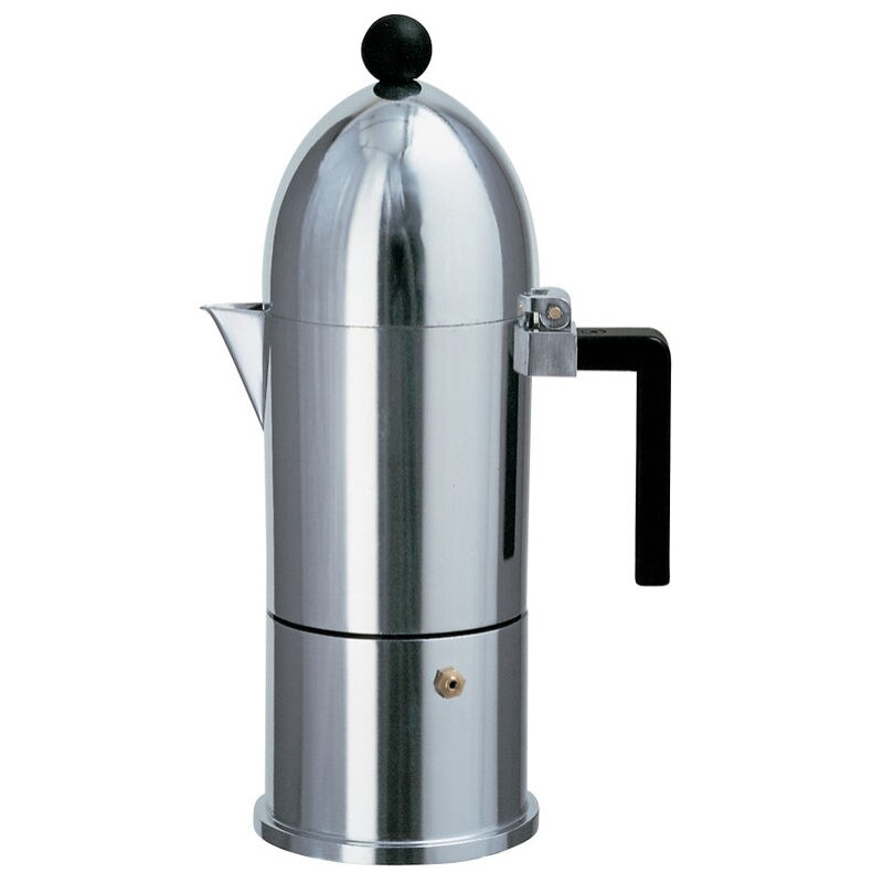 Alessi Espresso Maker / Pot - La Cupola - by Aldo Rossi - 6 Cup