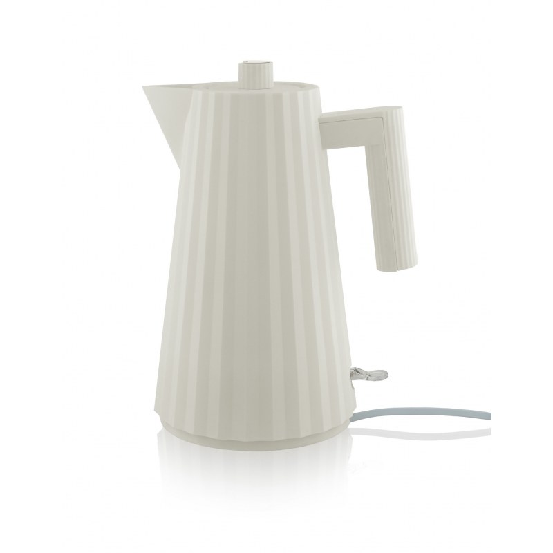 Alessi Plisse Cordless Electric Kettle White MDL06 W