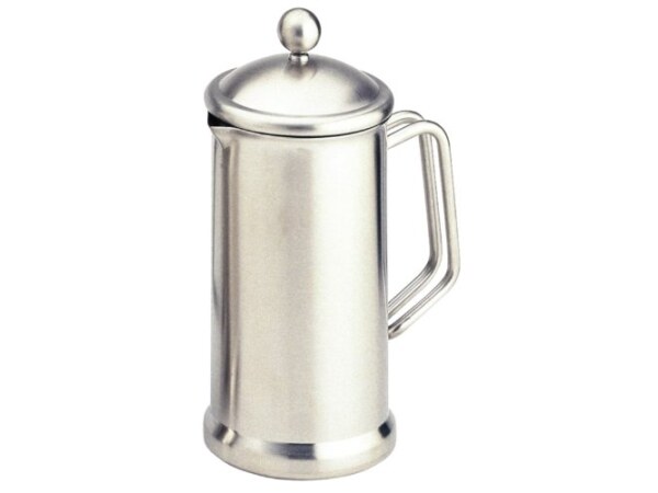 Cafe Stal Classic Stainless Steel Coffee Maker 3 Cup Satin Finish