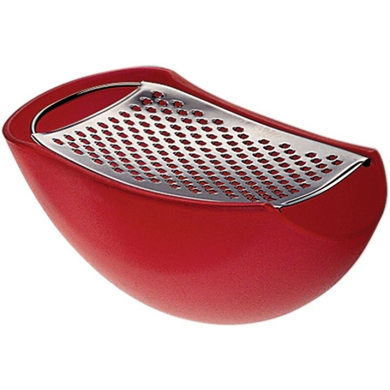Alessi Parmesan Cheese Grater - Parmenide in Red by Alejandro Ruiz