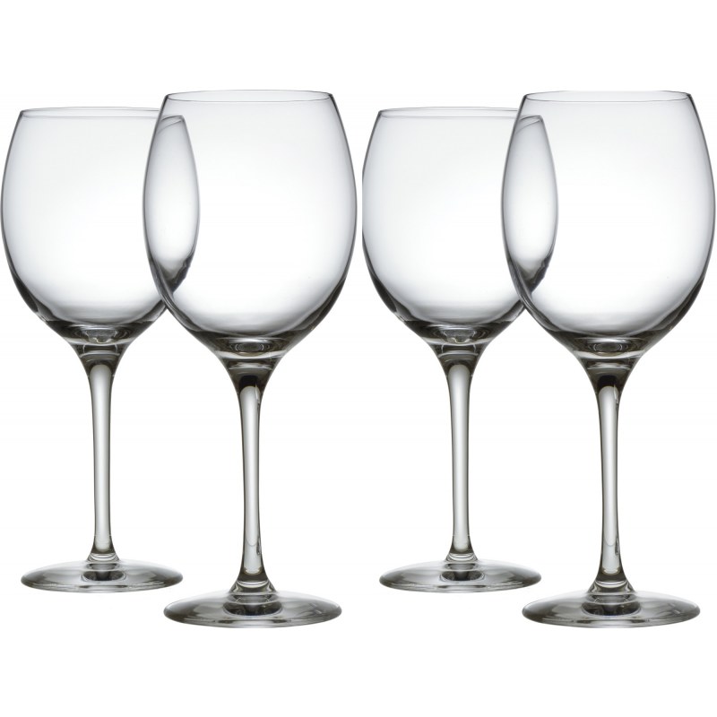 Alessi Mami XL Box of 4 White Wine Glasses by Stefano Giovannoni