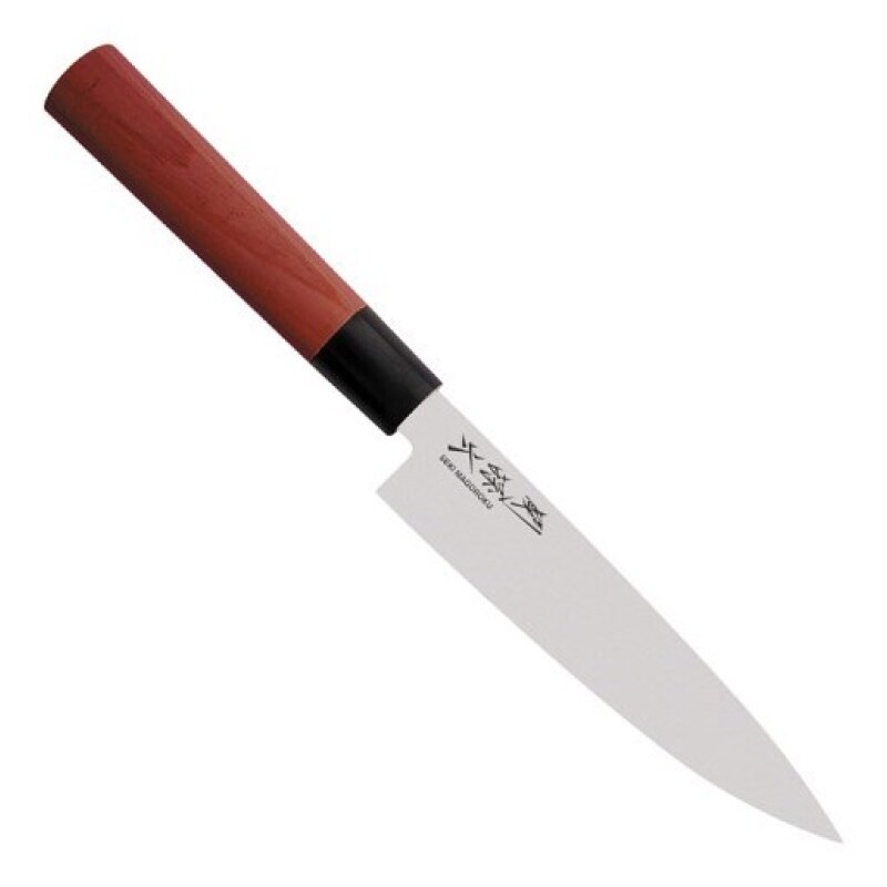 Kai Seki Utility Knife 15cm - MGR-0150U Redwood Handle