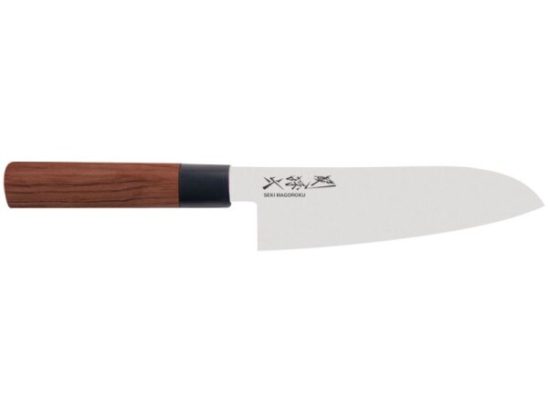 Kai Seki Santoku Knife 16cm - MGR-0170S Redwood Handle