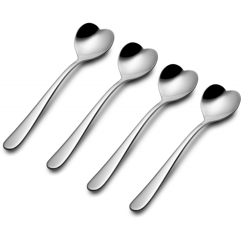 Alessi Set of 4 Big Love Tea Spoons