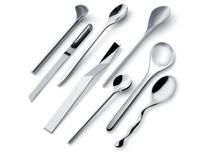Alessi Set of Designer Tea Spoons MSPOON