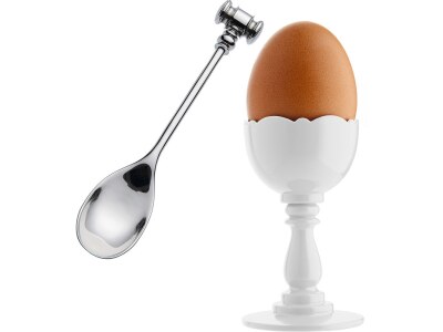 Alessi Dressed Egg Cup White