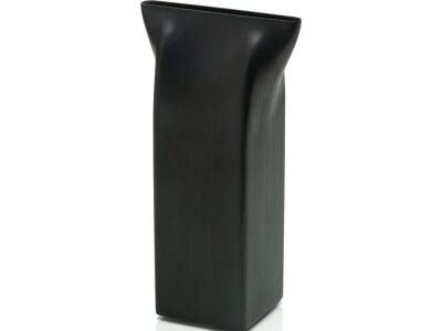 Alessi Pinch Vase in Black