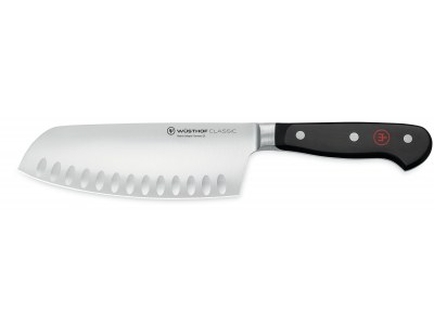Wusthof Classic Half Bolster Chai Dao Knife 17cm with Granton Edge - 1040135617