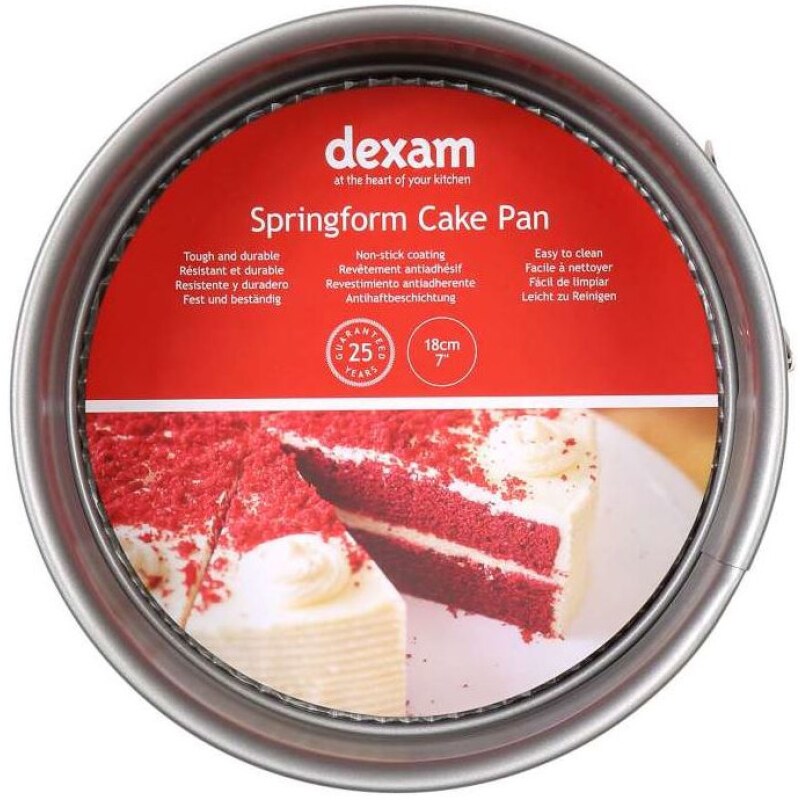 Dexam Round Springform Cake Tin 18cm