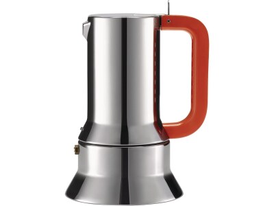 Alessi Sapper Manico Ferato Espresso Maker - 6 Cup 9090/6 100