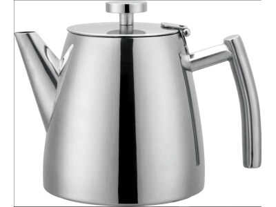 Café Stal Belmont 1.2L Teapot, Double Wall, Mirror